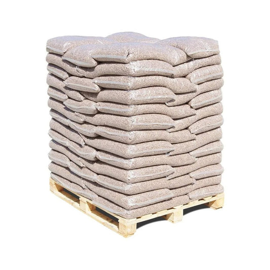 Hartholzpellets Eiche ENplusA1 – 975 kg (65 x 15 kg Säcke)