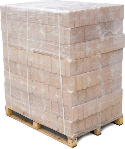 RUF Holzbriketts Buche - 960 kg (96x10kg),Lange Glutdauer & hohe Kompression