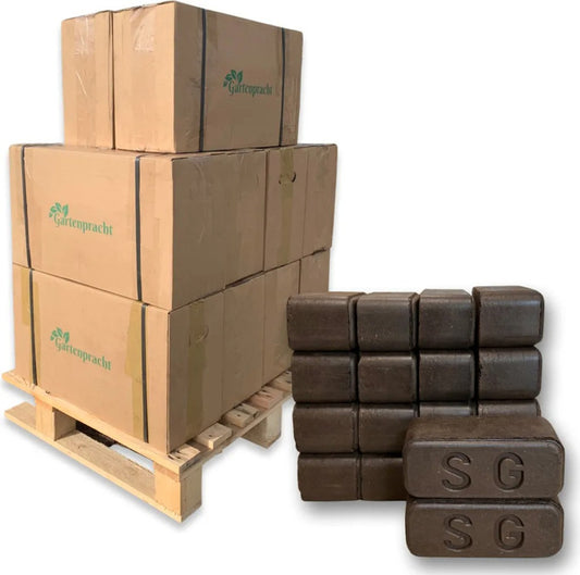 Feuerpracht Torfbriketts Premium – 300 kg