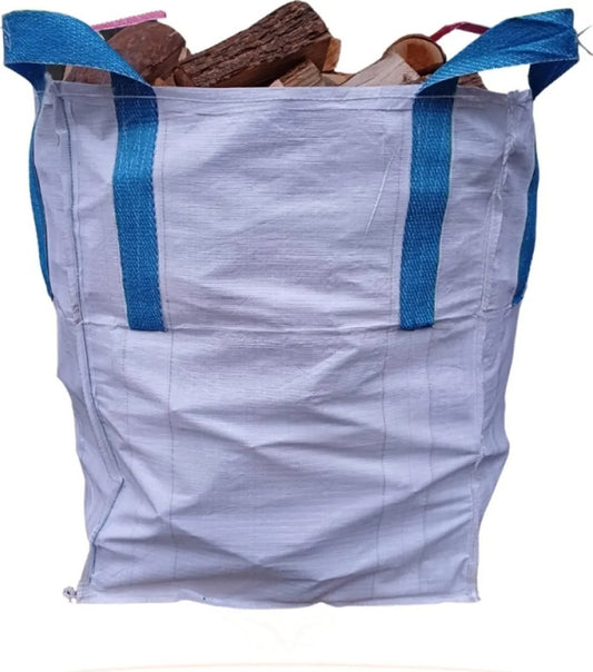 Eschen-Brennholz - 4 Big Bags à 1,0 SRM - Kammergetrocknet | 25 cm Scheite